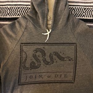 Declaration Join or Die hoodie